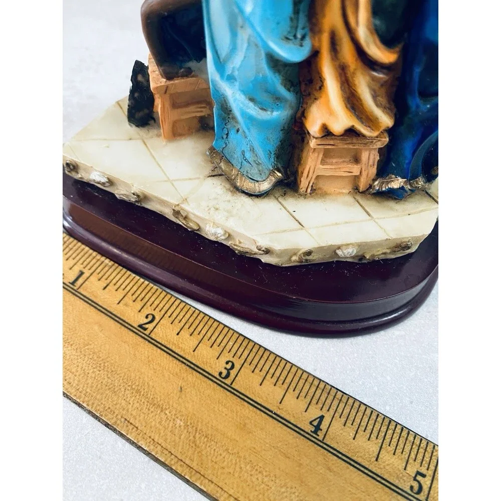 Vtg Mirella Precious Collection African American Sculpture of The Last Supper